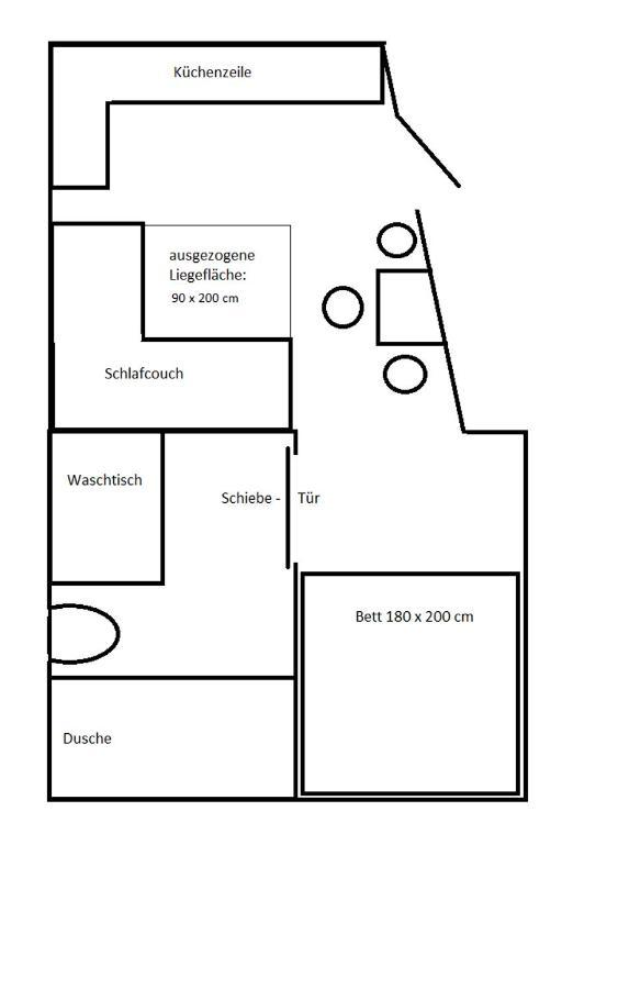 Ferienwohnung Glückskinder Apartment Rosa Rust Exterior foto